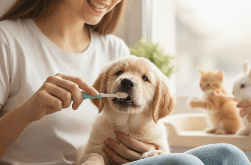 Cinco Pasos Esenciales para la Higiene Dental Saludable de tu Mascota 🦷🐾✨